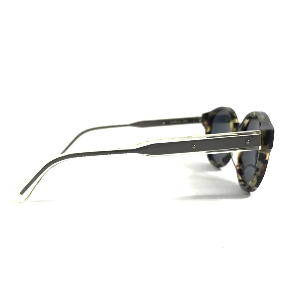 Bottega Veneta Sunglasses BV0006O 004 Gray Tortoise Frames with Dark Gray Lenses